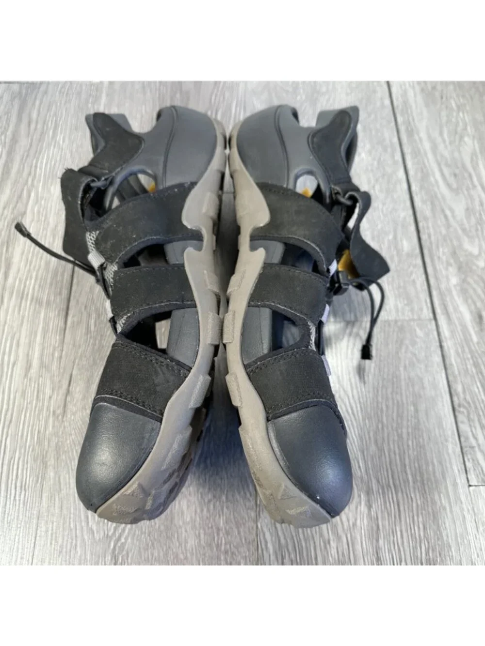 Teva Flintwood Men's Black Casual Athletic Lifestyle Sandals Footwear sz 14M
